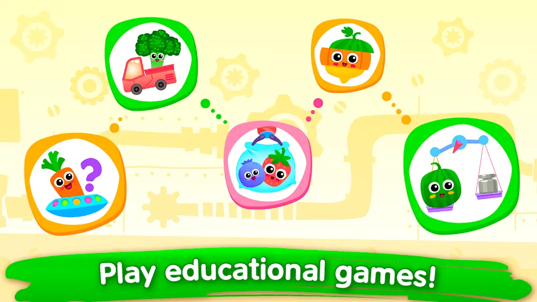 Bini Drawing for Kids Games (Бини) [MOD: Меню/Много денег] - Скриншот 2