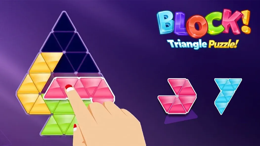 Block! Triangle Puzzle:Tangram [MOD: Много монет/Энергии] - Скриншот 2