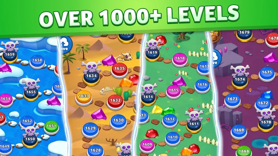 Jewel Match King [MOD: Mega Mod/Меню] - Скриншот 3