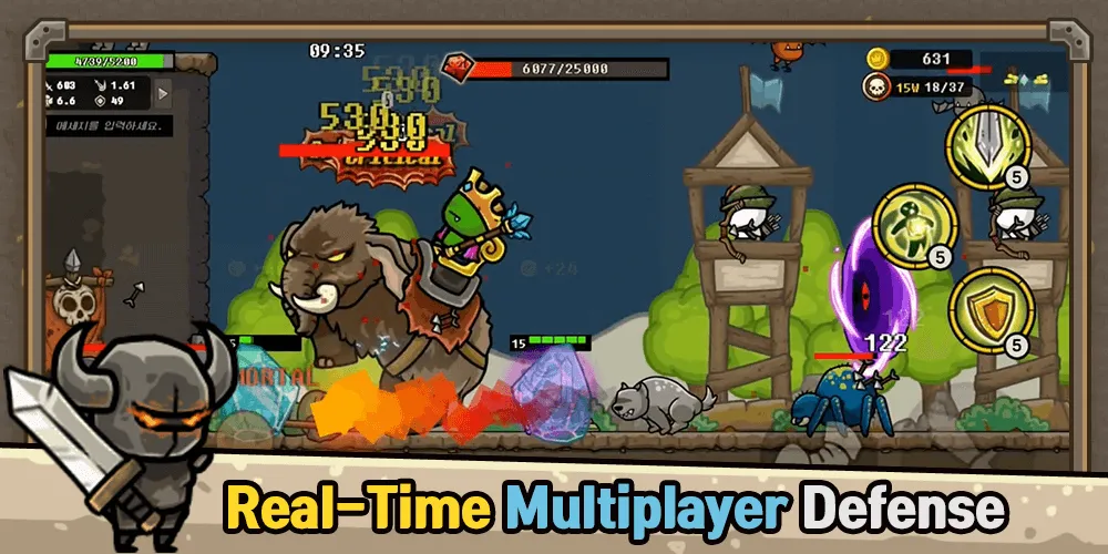 Castle Defense Online [MOD: Меню/Много денег] - Скриншот 1
