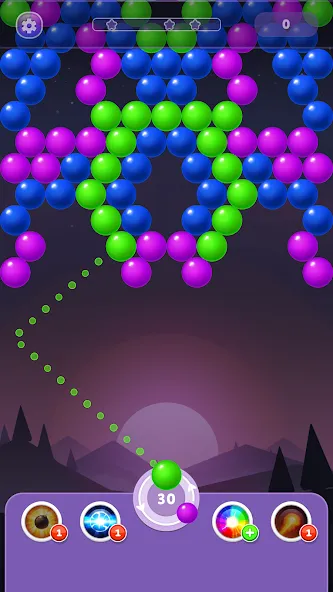 Bubble Shooter Rainbow [MOD: Mega Mod/Меню] - Скриншот 4
