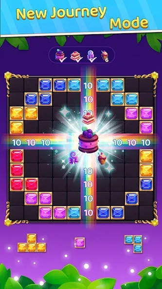 Block Puzzle: Block Blast! [MOD: Все открыто] - Скриншот 1