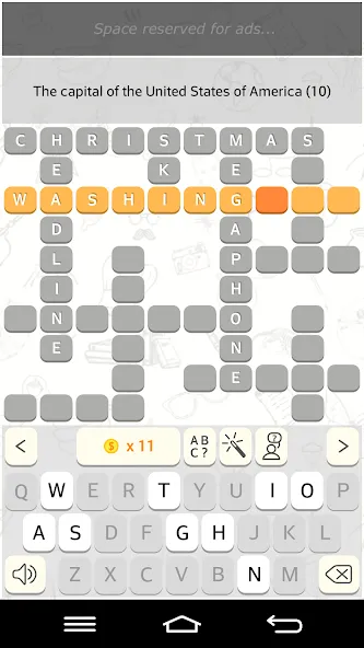 CrossWords 10 (Кроссворды 10) [MOD: Мод Меню/Взлом] - Скриншот 3