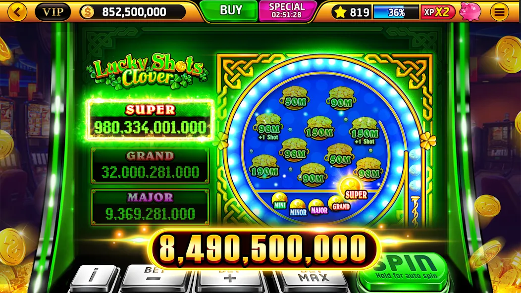 Wild Classic Slots Casino Game [MOD: Mega Mod/Меню] - Скриншот 2