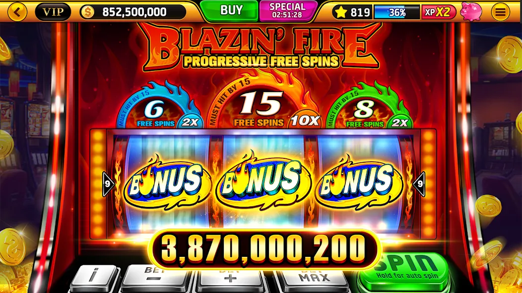 Wild Classic Slots Casino Game [MOD: Mega Mod/Меню] - Скриншот 4