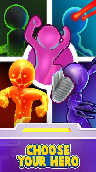 Heroes Inc! [MOD: Много монет/Энергии] - Скриншот 1