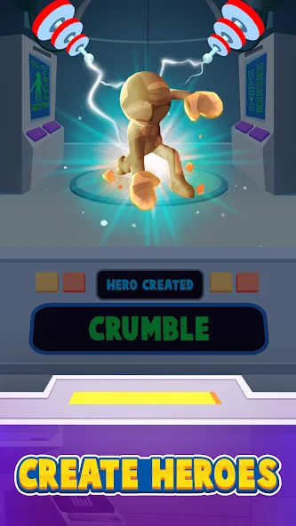 Heroes Inc! [MOD: Много монет/Энергии] - Скриншот 2