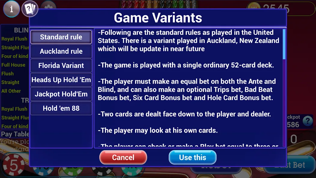 Ultimate Poker Texas Holdem (Ультимейт Покер Техасский Холдем) [MOD: Все открыто] - Скриншот 2