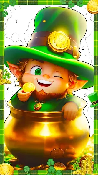 Holiday Relax Coloring Games [MOD: Бесконечные деньги] - Скриншот 2