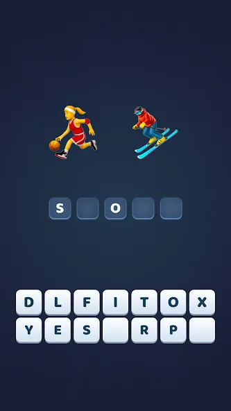 Emoji Quiz — Word game (Имоджи Квиз) [MOD: Mega Mod/Меню] - Скриншот 4
