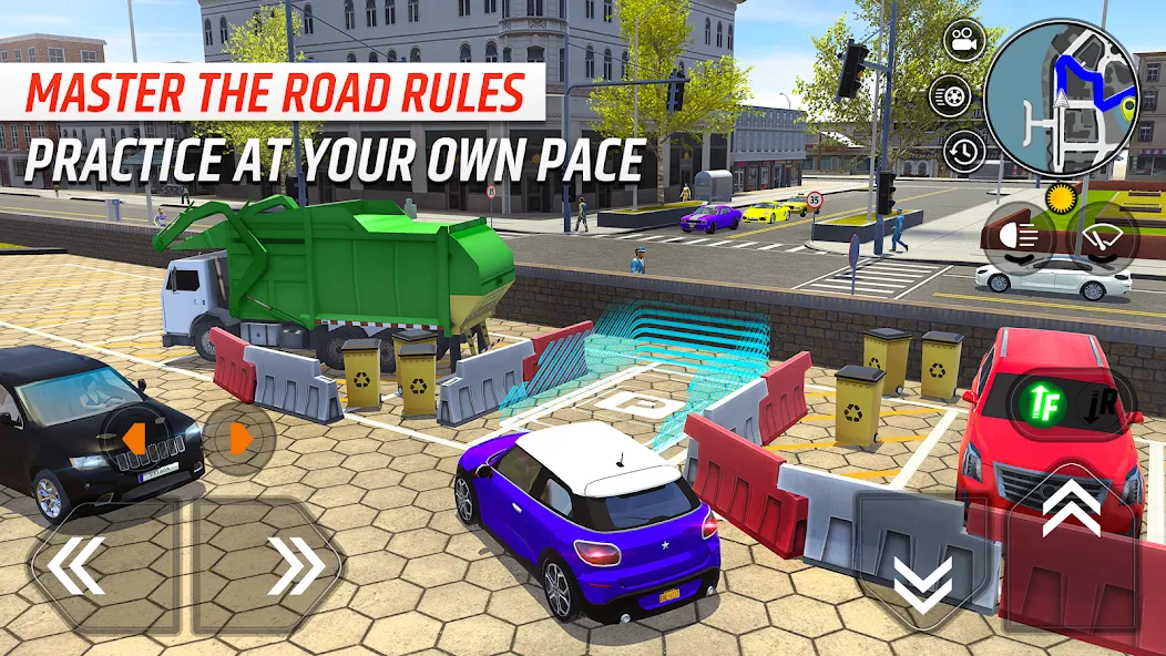 Car Driving School Simulator (Автошкола симулятор вождения) [MOD: Мод Меню/Взлом] - Скриншот 3