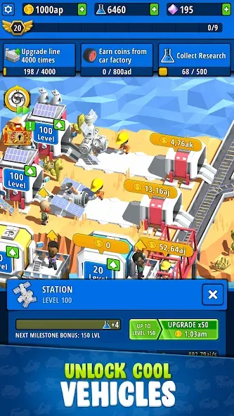 Idle Inventor — Factory Tycoon (Айдл Инвентор) [MOD: Разблокировано] - Скриншот 2