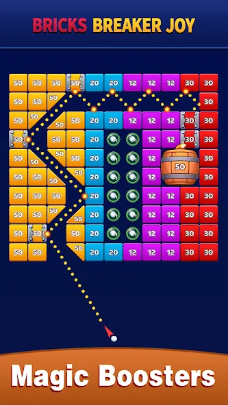 Bricks Breaker Joy (Брикс Брейкер Джой) [MOD: Mega Mod/Меню] - Скриншот 1