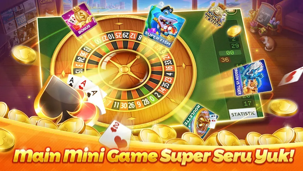 Poker Texas Boyaa (Покер Техас Бояа) [MOD: Меню/Много денег] - Скриншот 5