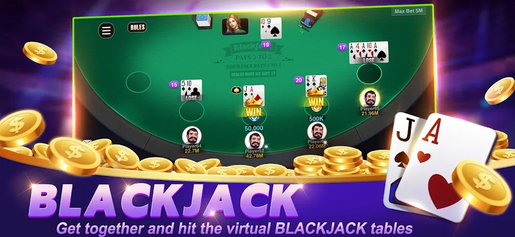 Happy Poker Slots (Хэппи Покер Слоты) [MOD: Меню/Много денег] - Скриншот 5