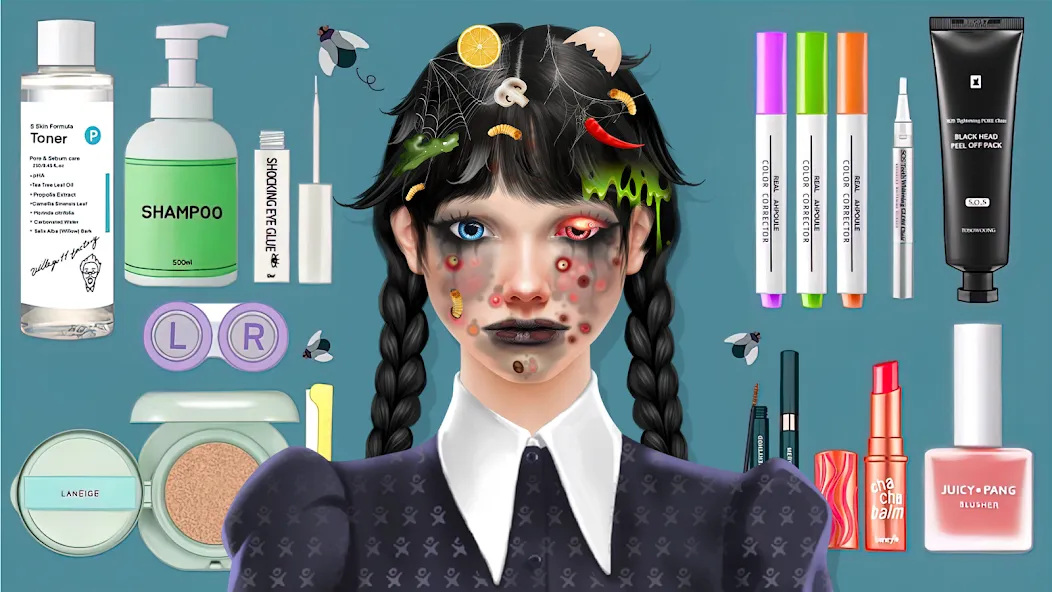 ASMR Doctor Makeup Salon games (АСМР) [MOD: Premium/Unlocked] - Скриншот 1