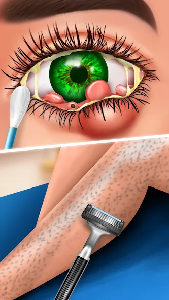 ASMR Doctor Makeup Salon games (АСМР) [MOD: Premium/Unlocked] - Скриншот 4
