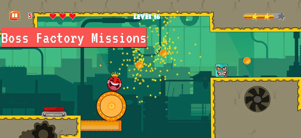 Bounce Ball 4: Red Season 4 (Рэд Баунс Болл 4) [MOD: Меню/Много денег] - Скриншот 2