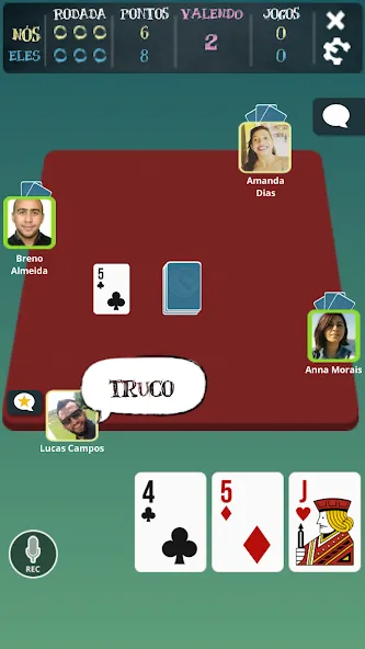 Truco Brasil — Truco online (Труко Бразиль) [MOD: Мод Меню/Взлом] - Скриншот 4