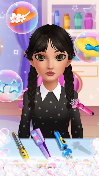Hair Salon: Beauty Salon Game (Хэр Салон) [MOD: Все разблокировано] - Скриншот 3