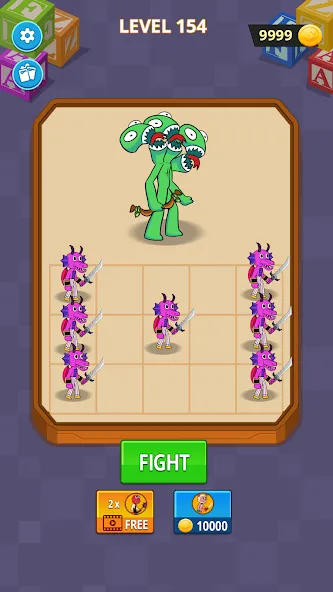 Merge Monster Friends (Мердж Рейнбоу Френд) [MOD: Разблокировано] - Скриншот 2