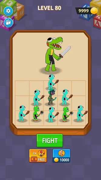 Merge Monster Friends (Мердж Рейнбоу Френд) [MOD: Разблокировано] - Скриншот 3