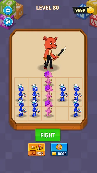 Merge Monster Friends (Мердж Рейнбоу Френд) [MOD: Разблокировано] - Скриншот 4