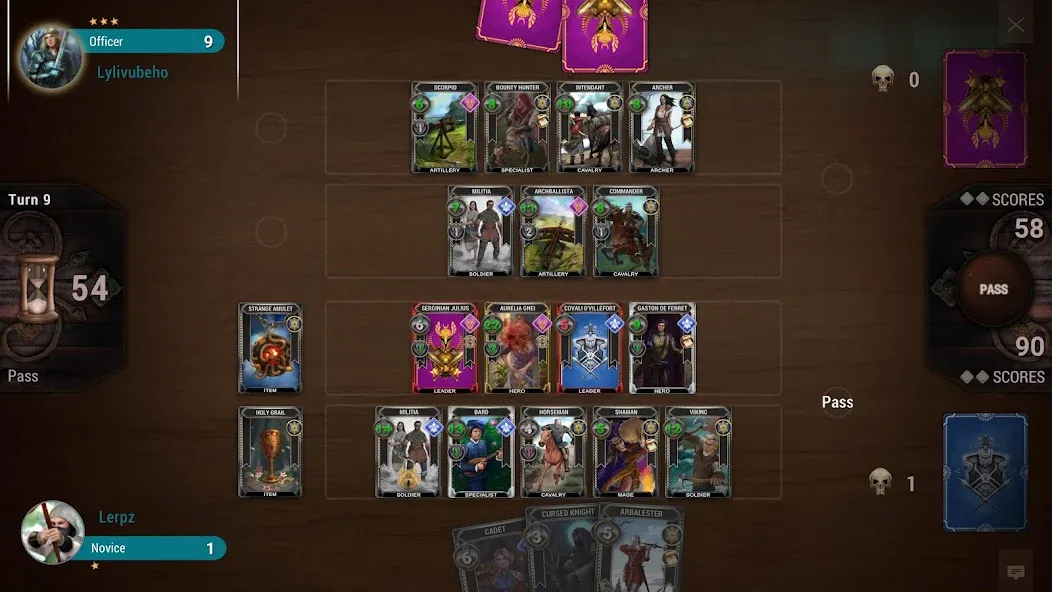 The Art of War: Card Game (Зе Арт оф Вор) [MOD: Бесконечные деньги] - Скриншот 5
