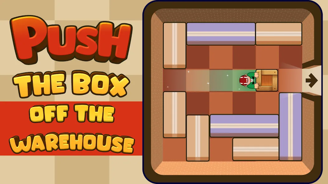 Push Box Out (Пуш Бокс Аут) [MOD: Mega Mod/Меню] - Скриншот 1