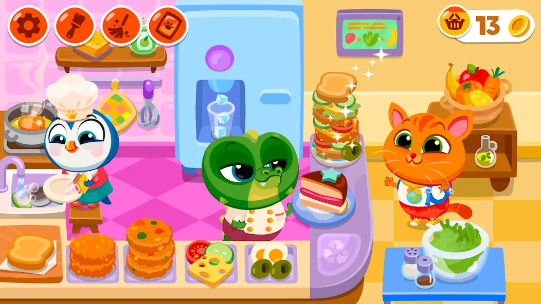 Bubbu School — My Virtual Pets (Буббу Скул) [MOD: Бесконечные деньги] - Скриншот 2