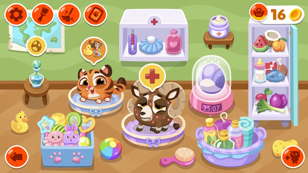 Bubbu School — My Virtual Pets (Буббу Скул) [MOD: Бесконечные деньги] - Скриншот 5