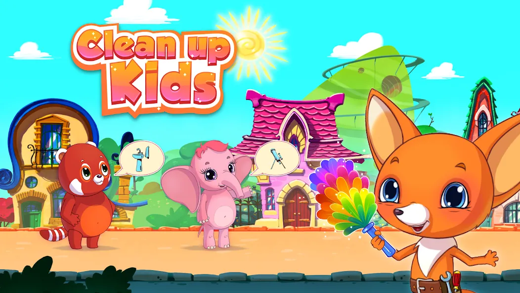 Clean Up Kids [MOD: Все разблокировано] - Скриншот 5