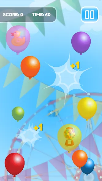 Pop Balloon Kids [MOD: Premium/Unlocked] - Скриншот 1