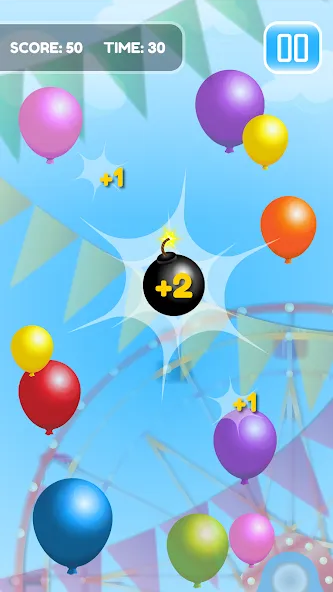 Pop Balloon Kids [MOD: Premium/Unlocked] - Скриншот 3