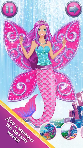 Barbie Magical Fashion [MOD: Mega Mod/Меню] - Скриншот 4