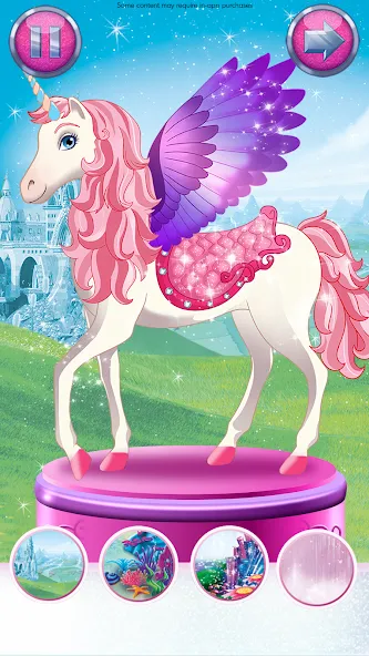 Barbie Magical Fashion [MOD: Mega Mod/Меню] - Скриншот 5