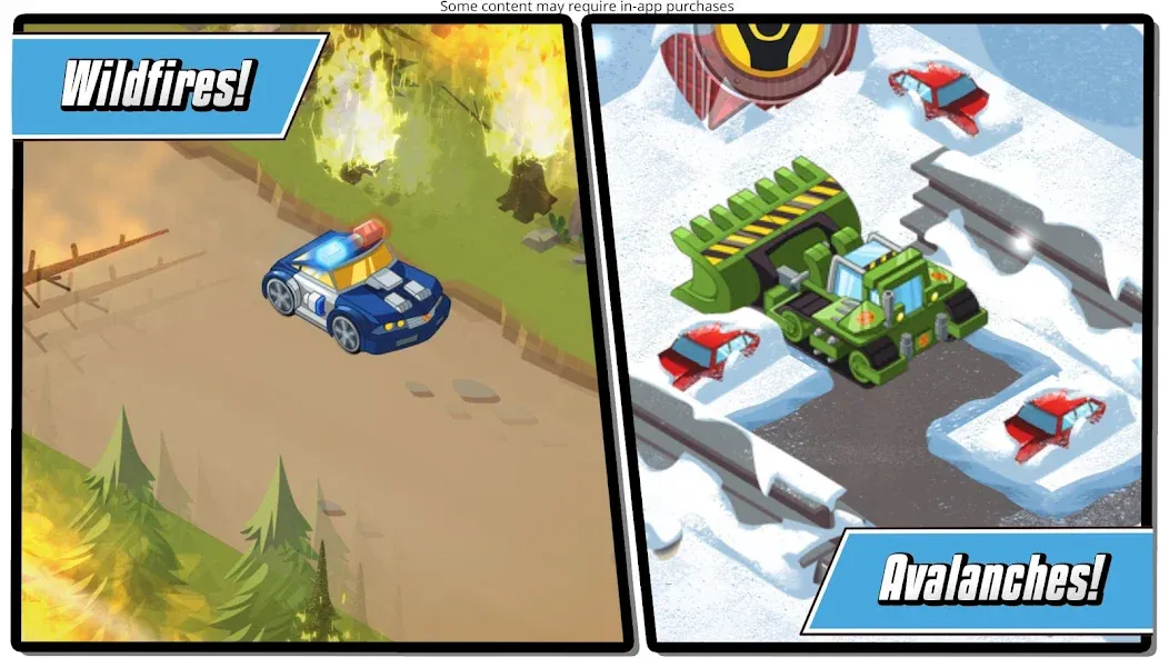 Transformers Rescue Bots: Hero (Трансформеры Роботы спасатели) [MOD: Все открыто] - Скриншот 5