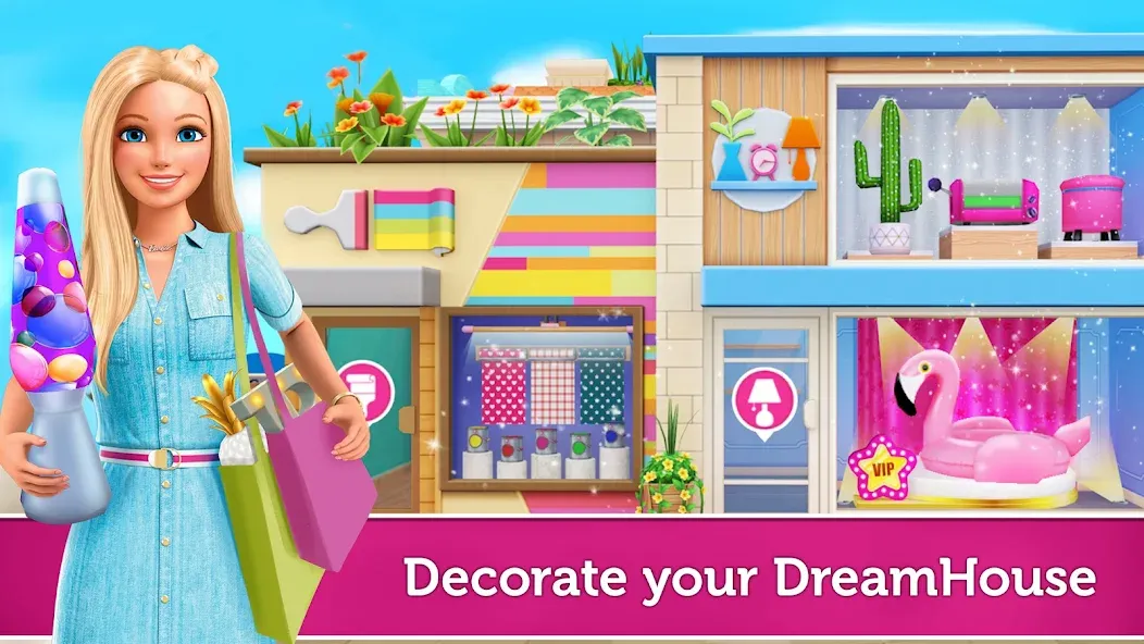 Barbie Dreamhouse Adventures (Барби Приключения в доме мечты) [MOD: Все открыто] - Скриншот 1