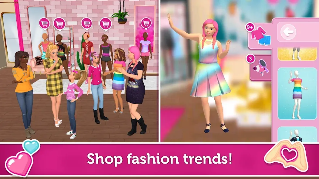 Barbie Dreamhouse Adventures (Барби Приключения в доме мечты) [MOD: Все открыто] - Скриншот 5
