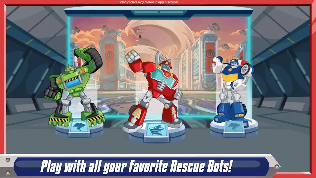 Transformers Rescue Bots: Dash (Трансформеры Боты спасатели) [MOD: Все открыто] - Скриншот 1