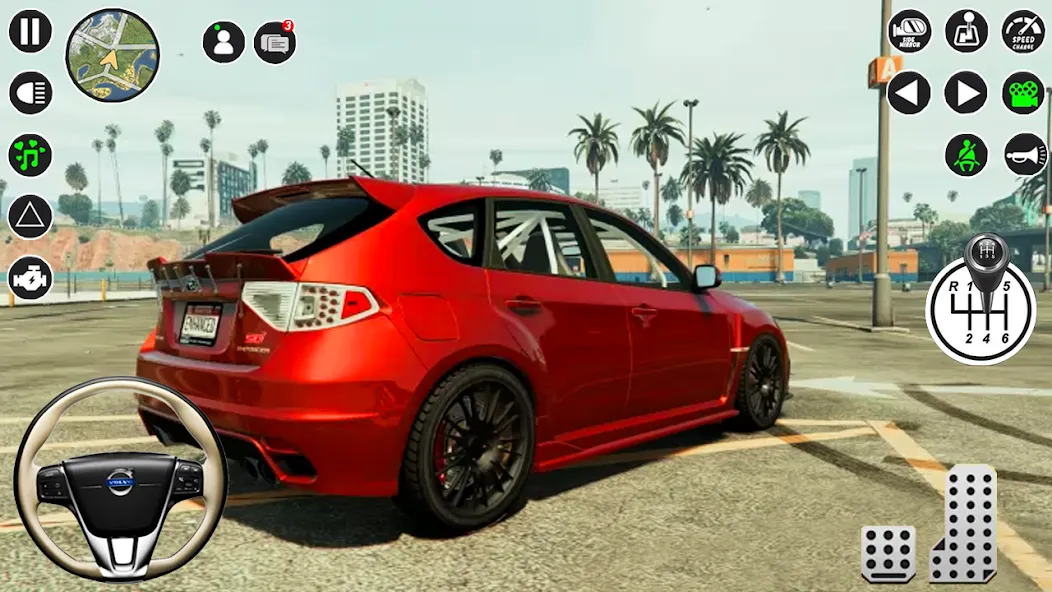 Modern Car Drive Glory Parking [MOD: Все открыто] - Скриншот 2