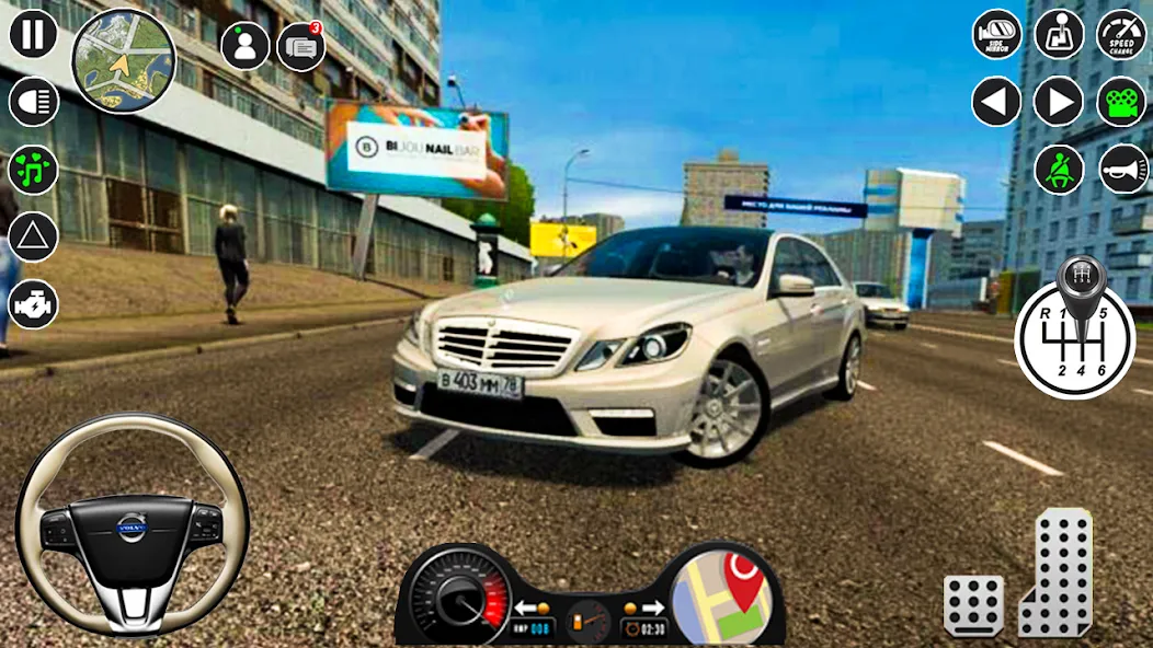 Modern Car Drive Glory Parking [MOD: Все открыто] - Скриншот 4