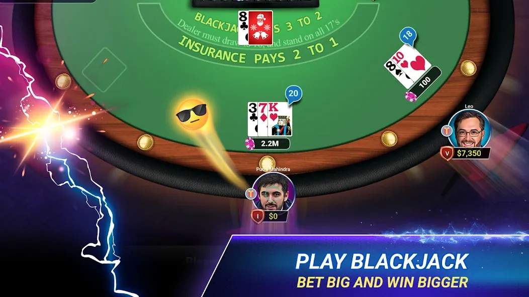 Poker Zmist — Offline & Online (Покер Змст) [MOD: Много монет/Энергии] - Скриншот 3