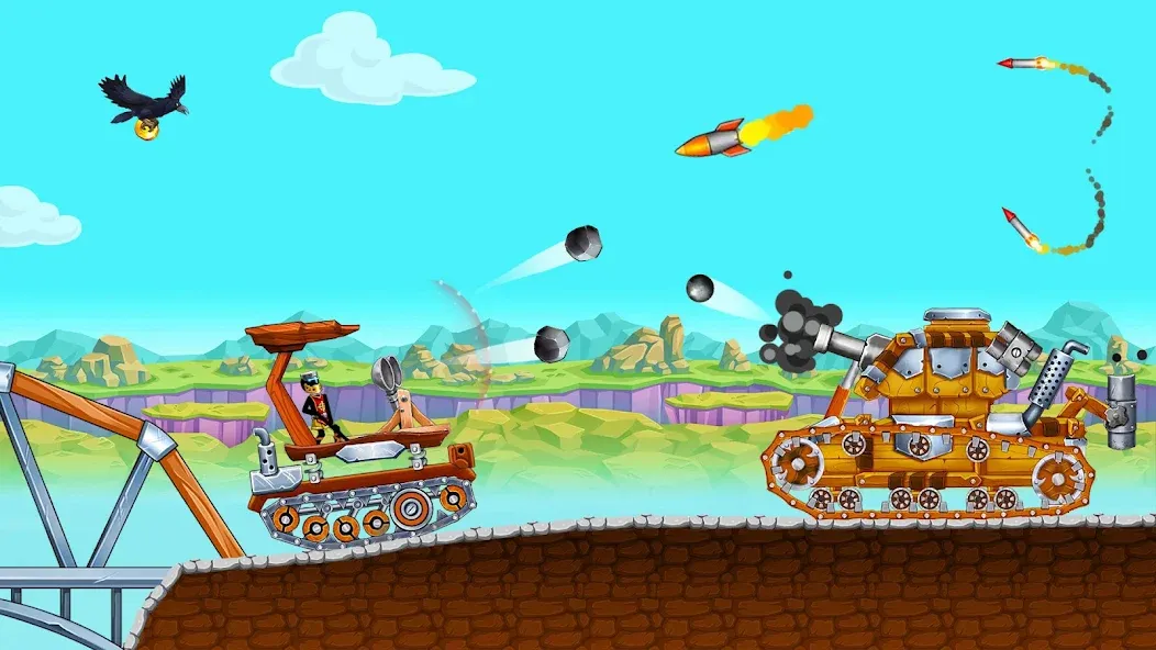 The Tank: Stick pocket hill (Зе Тенк) [MOD: Мод Меню/Взлом] - Скриншот 4