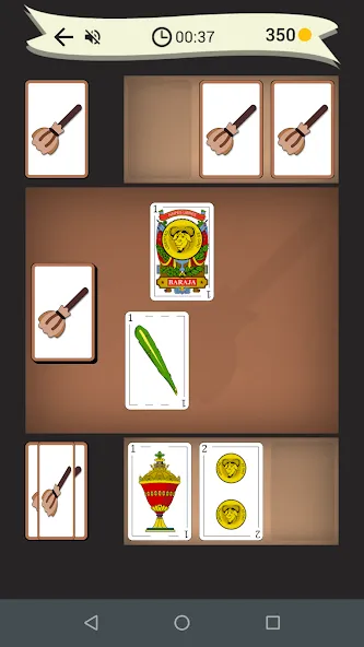 Broom: card game (Эскоба дель 15) [MOD: Все открыто] - Скриншот 4