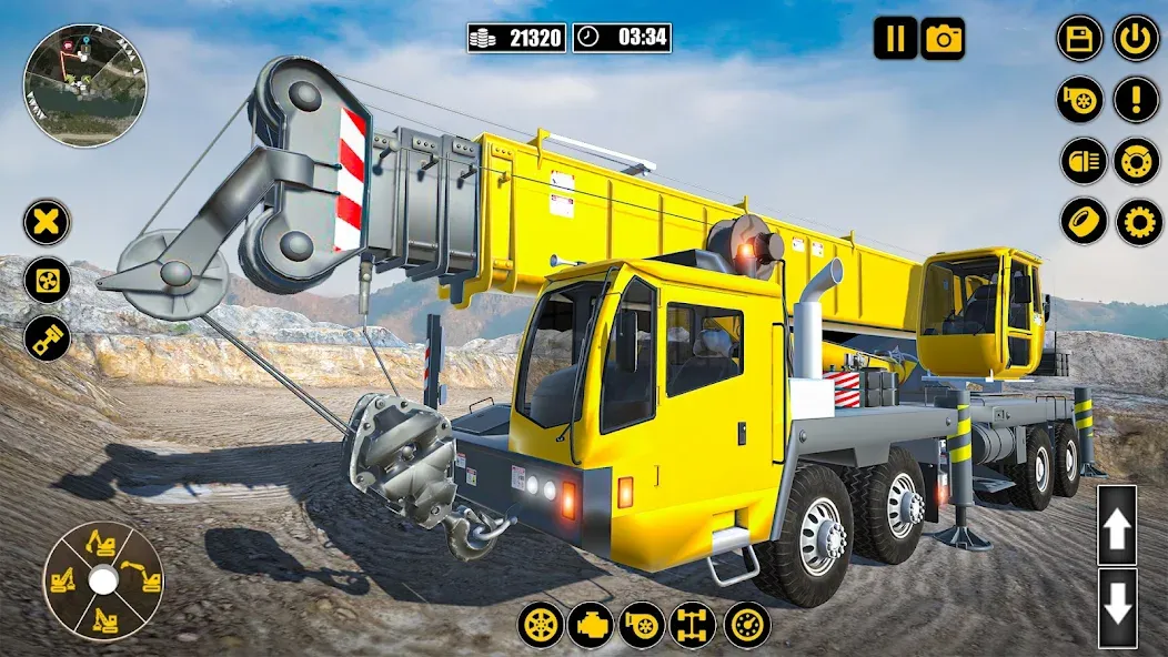 Construction Machine Real JCB [MOD: Бесконечные деньги] - Скриншот 3