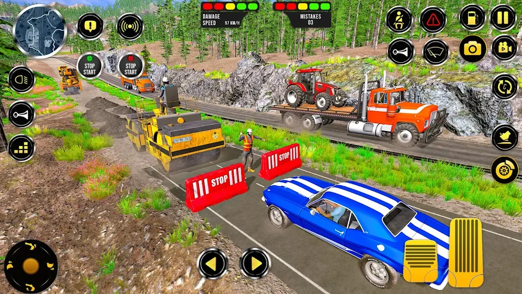Construction Machine Real JCB [MOD: Бесконечные деньги] - Скриншот 4
