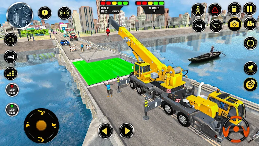 Construction Machine Real JCB [MOD: Бесконечные деньги] - Скриншот 5