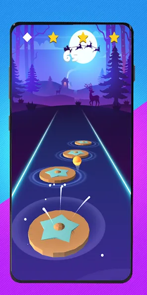 Cartoon cat — Hop tiles rush (Картун кэт) [MOD: Premium/Unlocked] - Скриншот 3