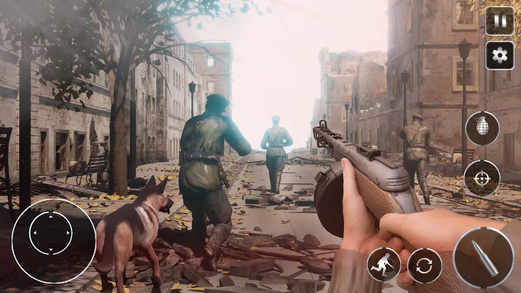 Call Of Courage : WW2 Shooting [MOD: Все разблокировано] - Скриншот 2